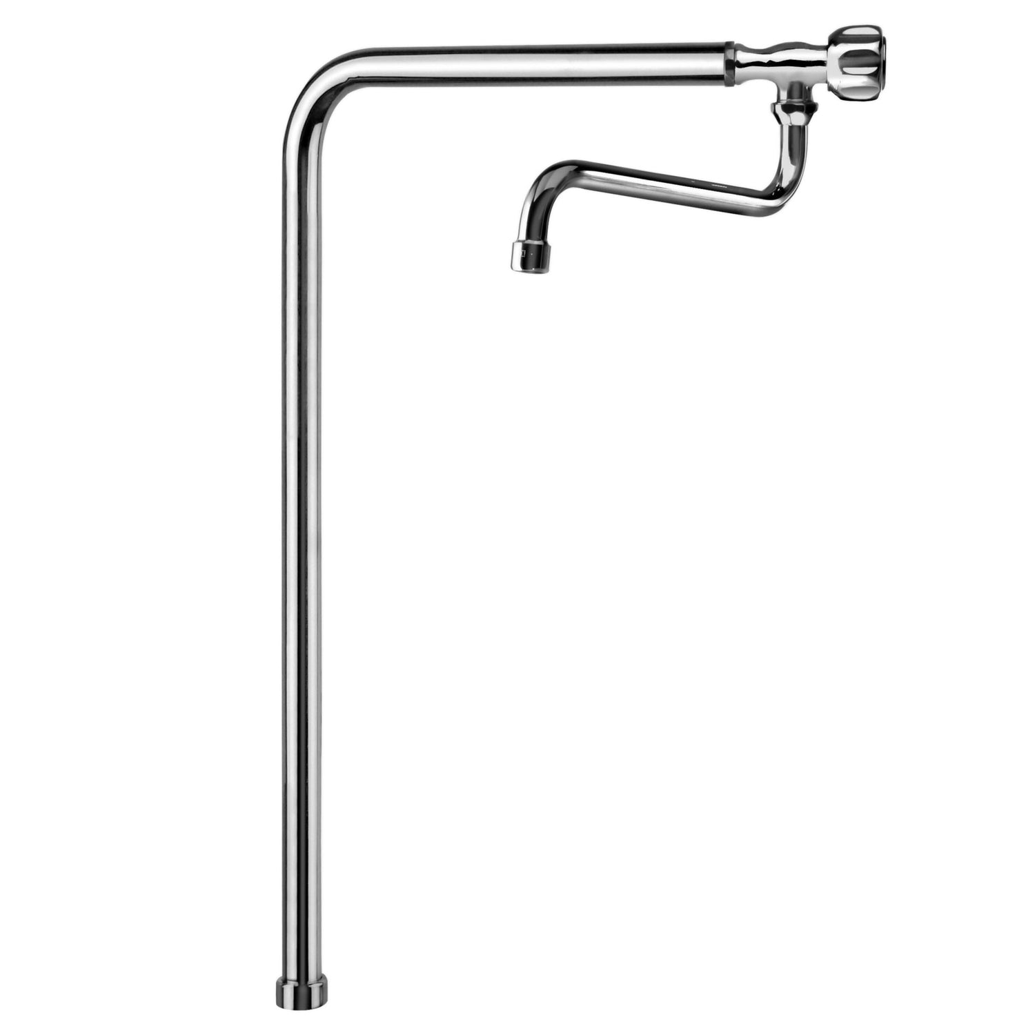 Kran z jednym otworem - z kranem obrotowym & 1 zaworem mieszającym - Prime Gastro