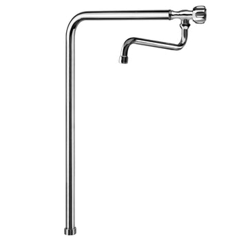 Kran z jednym otworem - z kranem obrotowym & 1 zaworem mieszającym - Prime Gastro