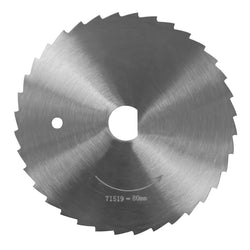 Okrągłe ostrze do cięcia - Ø 80 mm - ząbkowane - do krajalnicy do kebaba DSA80S