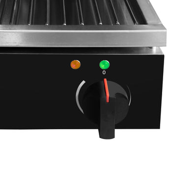 Elektryczny piekarnik do pity/ salamander gastronomiczny SPEZIAL - 2,8 kW - 220 V - elementy grzewcze z regulacją wysokości - Prime Gastro