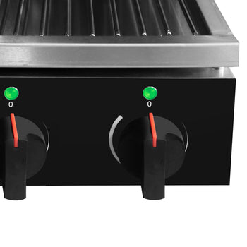 Elektryczny piekarnik do pity/ salamander gastronomiczny SPEZIAL - 4,6 kW - 230 V - elementy grzewcze z regulacją wysokości - Prime Gastro