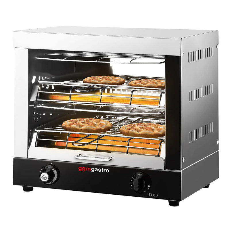 Elektryczny piekarnik do pity/ salamander gastronomiczny - 3,6 kW - 230 V