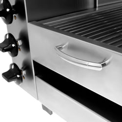 Elektryczny piekarnik do pity/salamander gastronomiczny PRO - 6 kW - 400 V