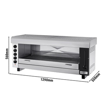 Elektryczny piekarnik do pity/salamander gastronomiczny PRO - 10 kW - 400 V - Prime Gastro