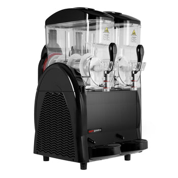 Maszyna do slushu - 2x 12 litrów - Czarny - Prime Gastro