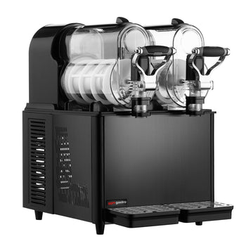 Maszyna do slushu - 2 x 3 litry - czarny - Prime Gastro