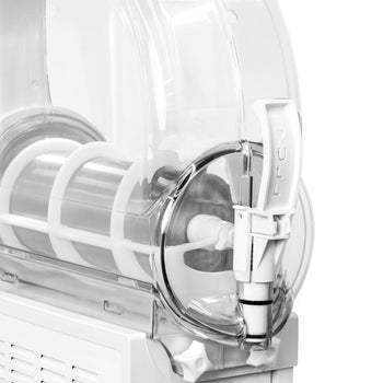 Maszyna do slushu - 2x 10 litrów - 670 W - biały - Prime Gastro