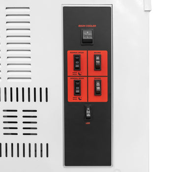 Maszyna do slushu - 2x 10 litrów - 670 W - biały - Prime Gastro