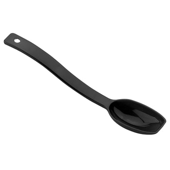 (12 szt.) CAMBRO | CAMWEAR® - Poliwęglanowa łyżka do sałatek - 205 mm - Czarna - Prime Gastro