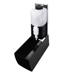 AIR - WOLF | Środek do czyszczenia desek sedesowych z czujnikiem - 500 ml - stal nierdzewna matowa czarna