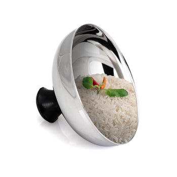 (4 sztuki) Porcjoner ryżu ze stali nierdzewnej - Ø 80 mm - Prime Gastro