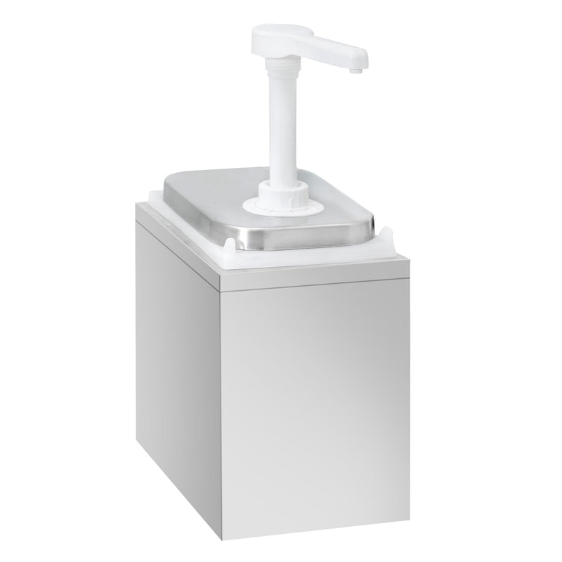 Dozownik do sosów - 2 litry - włącznie z podstawą ze stali nierdzewnej