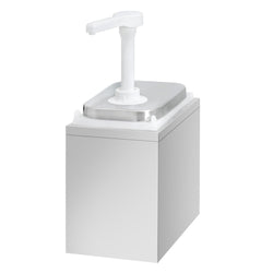 Dozownik do sosów - 2 litry - włącznie z podstawą ze stali nierdzewnej