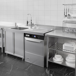 Szafka zlewozmywakowa dla zmywarki do naczyń - 1400x700 mm - z 1 zlewem po lewej stronie