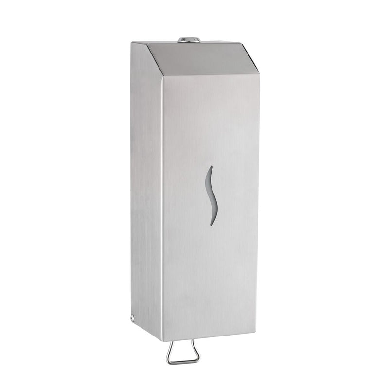 Dozownik mydła z dźwignią obsługi - 1000 ml - stal nierdzewna