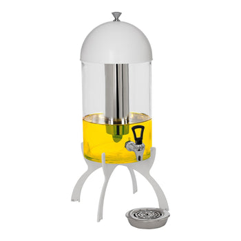 Dozownik soku - 7 litrów - Biały - Prime Gastro