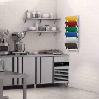 Stojak na deski do krojenia 20 mm - montaż ścienny - Prime Gastro