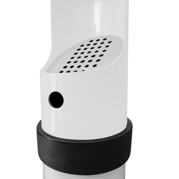 Aluminiowa popielniczka na cokole - biała - Prime Gastro