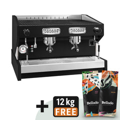 Espresso machine with portafilter 