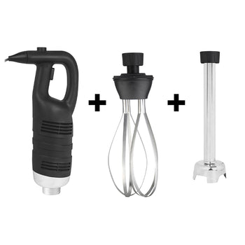 Blender ręczny włącznie z ramieniem miksującym 300mm & trzepaczką - 850 W - 1 prędkość - Prime Gastro