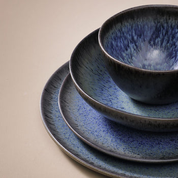 (6 sztuk) TAMA - Talerz głęboki - Ø 22 cm - Niebieski - Prime Gastro