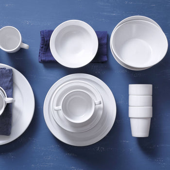 (6 sztuk) BUDGETLINE - Kubek na zupę Mammoet - 300ml - Biała - Prime Gastro