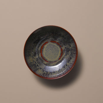 (6 sztuk) Vittoria - Płaski talerz - Ø 21 cm - Brązowy - Prime Gastro