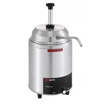 Podgrzewacz do sosów z dozownikiem – 4,4 litra - Prime Gastro