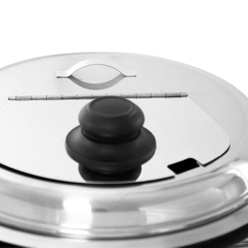 Podgrzewacz do zupy - 13 litrów - Czarny - Prime Gastro