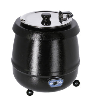 Podgrzewacz do zupy - 9 litrów - Cyfrowy - Czarny - Prime Gastro