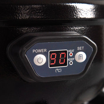 Podgrzewacz do zupy - 9 litrów - Cyfrowy - Czarny - Prime Gastro