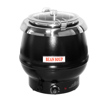 Podgrzewacz do zupy - 10 litrów - Czarny - Prime Gastro