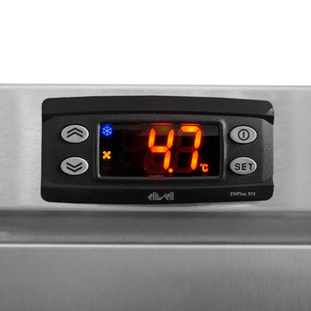 Chłodziarka do przechowywania ze stali nierdzewnej ECO - 400 litrów - z 1 drzwiami - Prime Gastro