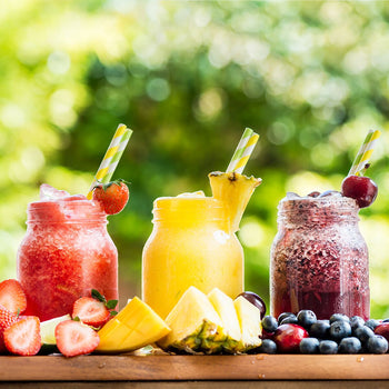 Maszyna do slushu - 2x 10 litrów - 670 W - biały - Prime Gastro