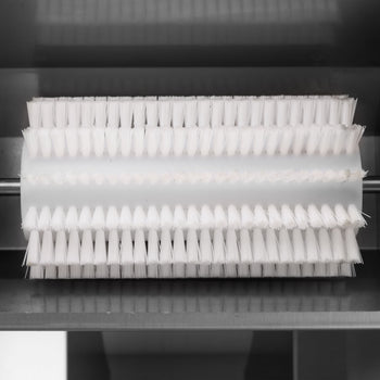 Wałkownica do ciasta piekarniczego - do ciasta na pizzę i chleb - 2 cylindry - 550 W - do 2500 szt./godz. - Prime Gastro