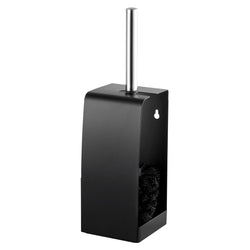 Zestaw szczotek toaletowych - Stal nierdzewna - Czarny