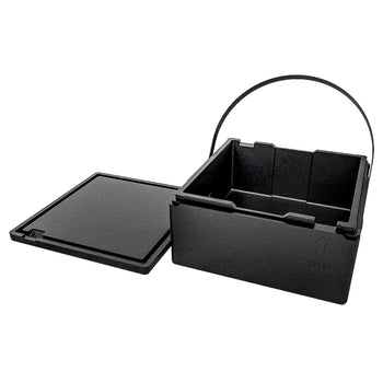 Skrzynia termoizolacyjna | Pudełko na pizzę - na 4 pizze Ø 35 cm - Prime Gastro