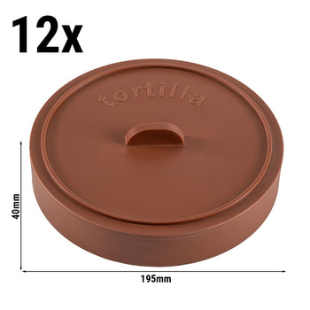 (12 szt.) Pojemnik na tortillę - z pokrywką - Prime Gastro