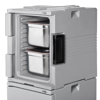 Skrzynia termoizolacyjna - ładowany od przodu - 58 litrów - dla 12x GN 1/1 - Prime Gastro