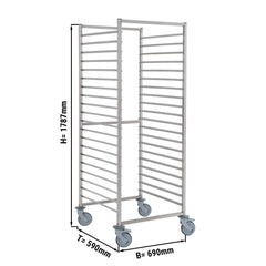 Tray trolleys - open