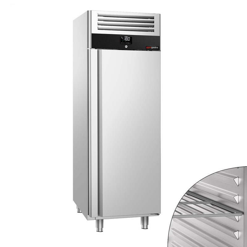 Zamrażarka ze stali nierdzewnej PREMIUM - GN 2/1 - 600 litrów - z 1 drzwiami