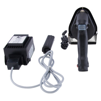 TANDIR® | Nóż do kebaba II 100 - włącznie z 2 nożami, kamieniem do ostrzenia, kablem i zasilaczem stołowym - Prime Gastro