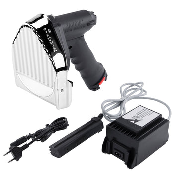 TANDIR® | Nóż do kebaba II 120 - włącznie z 2 nożami, kamieniem do ostrzenia, kabel i zasilacz stołowy - Prime Gastro