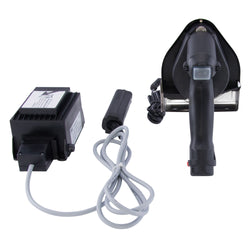 TANDIR® | Nóż do kebaba II 140 - włącznie z 2 nożami, kamieniem szlifierskim, kablem & zasilaczem stołowym