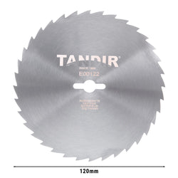 TANDIR® | Ostrze tnące - Ø120 mm - ząbkowane