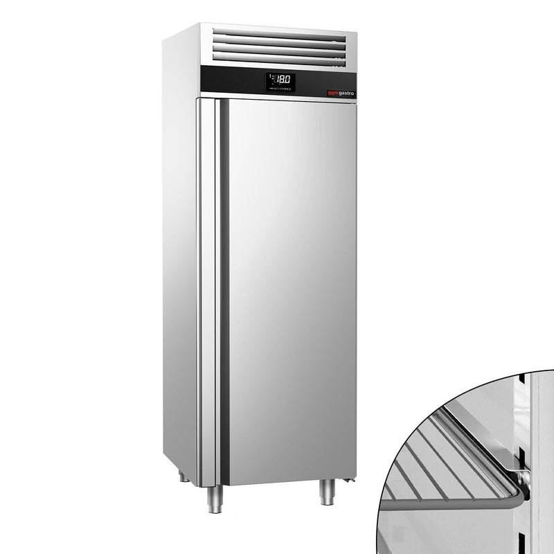 Zamrażarka ze stali nierdzewnej PREMIUM - GN 2/1 - 700 litrów - z 1 drzwiami
