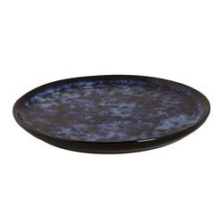 (4 sztuki) BAMA BLUE - Płaski talerz - Ø 150mm - Niebieski