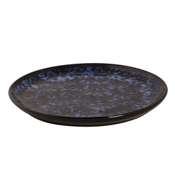 (4 sztuki) BAMA BLUE - Płaski talerz - Ø 210mm - Niebieski