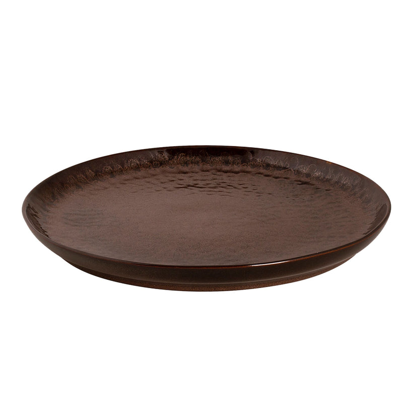 (4 sztuki) BAMA COPPER - Talerz płaski - Ø 270mm - Miedź