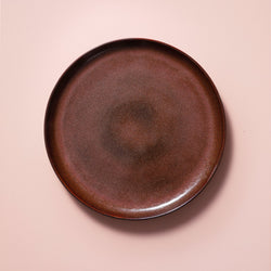 (4 sztuki) BAMA COPPER - Talerz płaski - Ø 270mm - Miedź